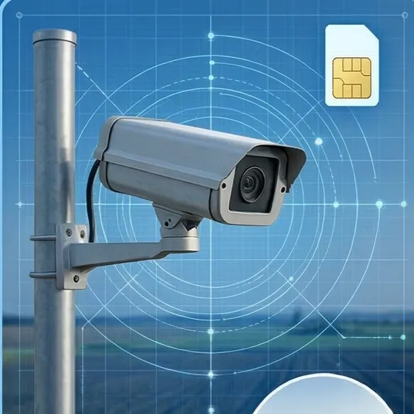 4G SIM Based Camera