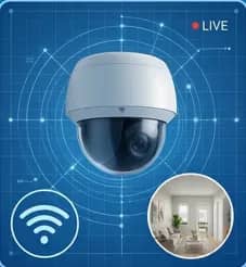 Wi-Fi Smart CCTV Camera