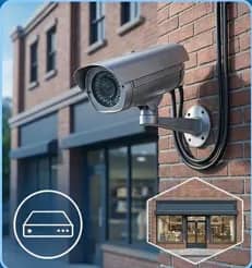 Wired DVR CCTV Camera