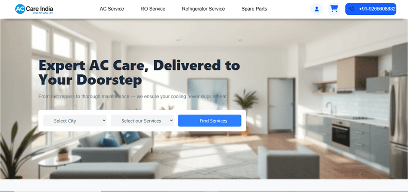 AccareIndia – Home Services Marketplace
